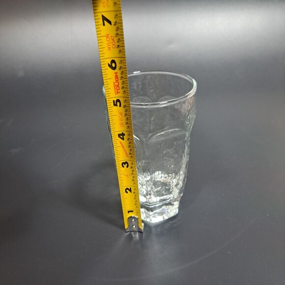 Libbey Chivalry Clear Pattern Textured 5 Oz Juice Drink Glass - Picture 9 of 9